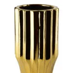 Wazon ceramiczny 20 cm złoty