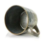 Ceramiczny kubek z unikalnym wzorem, idealny do kawy lub herbaty, ręcznie wykonany, pasuje do domu i biura, stylowy dodatek do wnętrza, Domowy Zakątek.