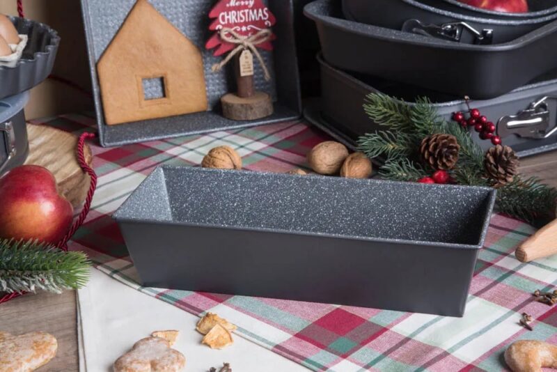 Forma do pieczenia (keksówka) stalowa 31x11 cm Non-Stick