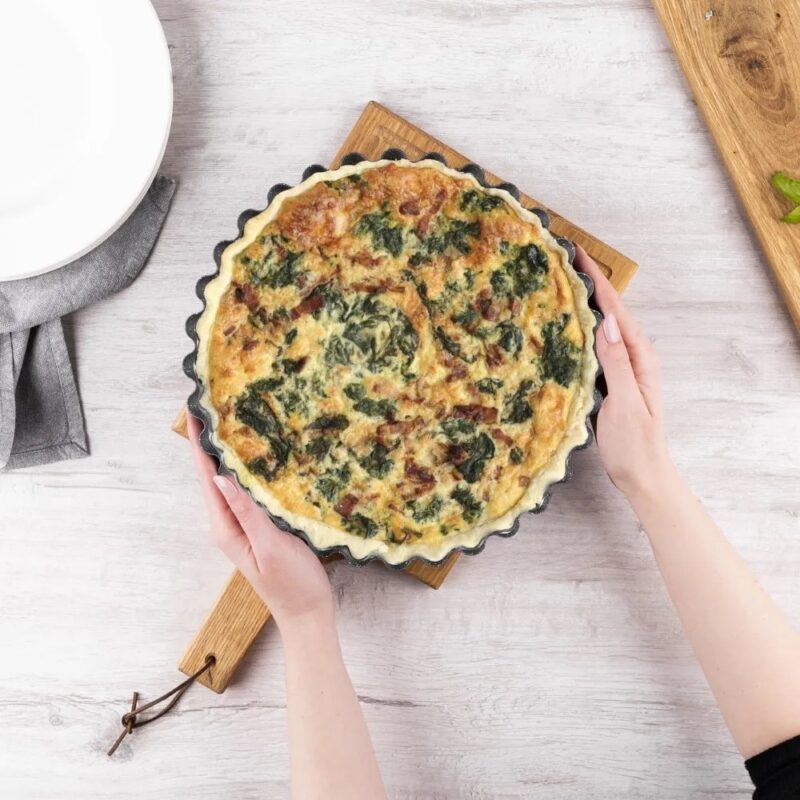 Forma do tarty stalowa 28 cm Non-Stick