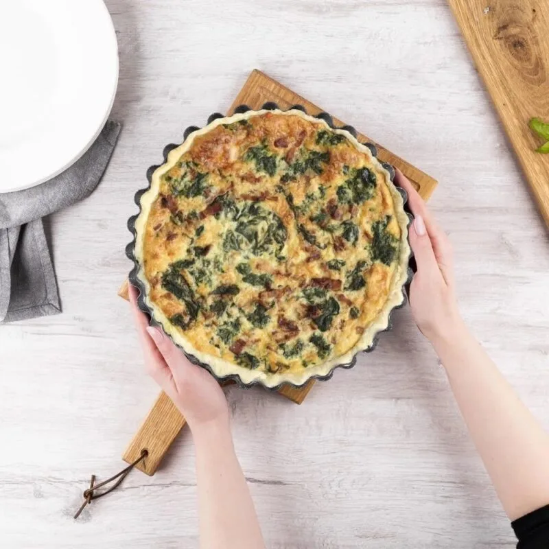 Forma do tarty stalowa 28 cm Non-Stick
