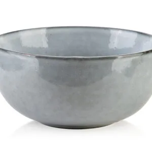 Miska ceramiczna głęboka 800 ml Basic Nature szara