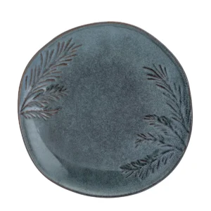 Talerz deserowy ceramiczny 21 cm Sosnowy Las zielony