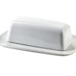 Maselniczka porcelanowa 20,5 cm Basic biała