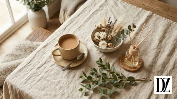 piękny prezent dla kobiety ceramiczny kubek na stole
