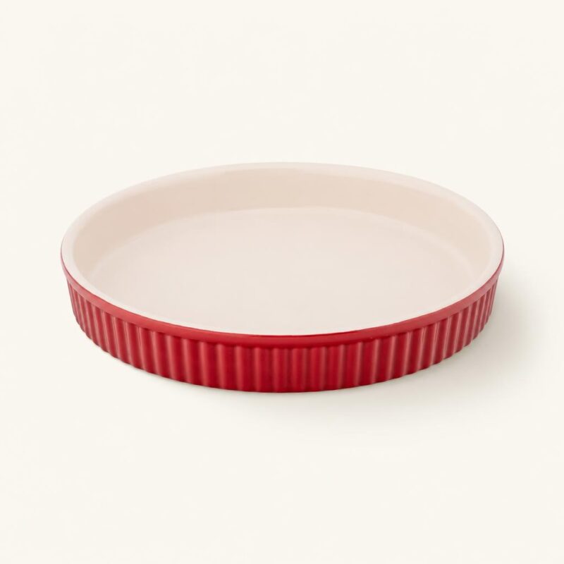 Forma do tarty ceramiczna 24 cm Red Chilli czerwona