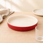 Forma do tarty ceramiczna 24 cm Red Chilli czerwona