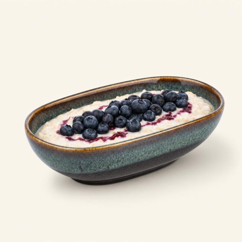 Miska ceramiczna prostokątna 19 cm Ombres
