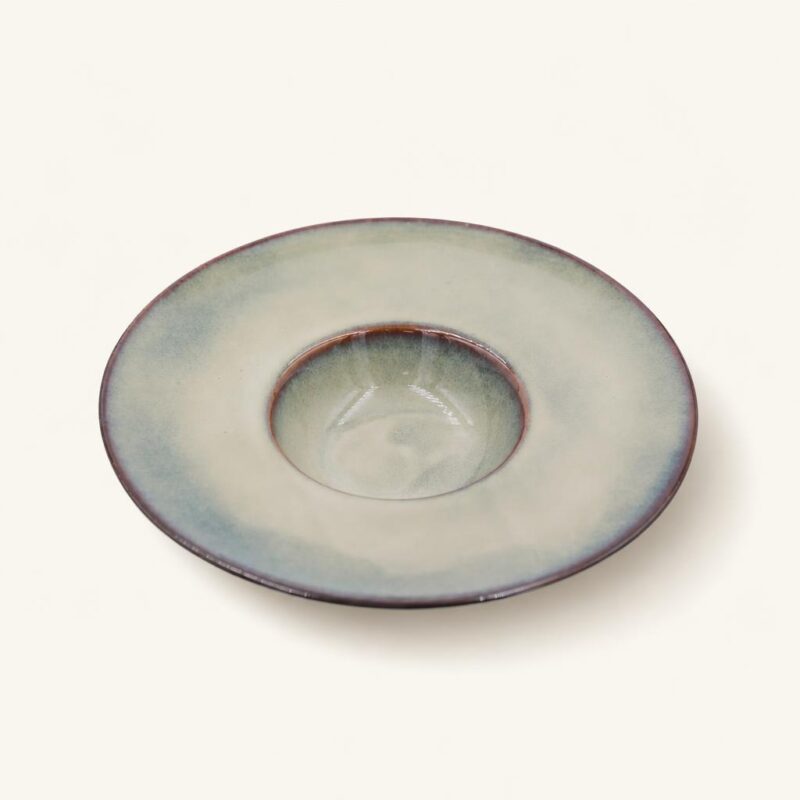 Talerz do makaronu ceramiczny głęboki 28 cm Ombres