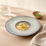 Talerz do makaronu ceramiczny głęboki 28 cm Ombres