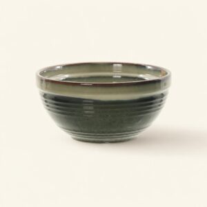 Miska ceramiczna 2 L Ombres zielono-granatowa
