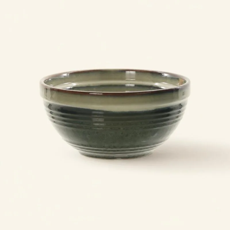 Miska ceramiczna 2 L Ombres zielono-granatowa