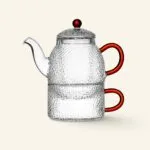 Zestaw dzbanek z filiżanką 0,5 L Jack bursztynowy