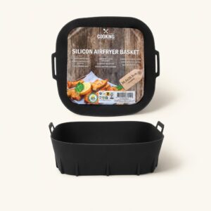 Koszyk silikonowy kwadratowy 20x20 cm do frytkownicy Air Fryer