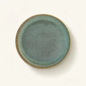 Talerz deserowy porcelanowy płytki 20,5 cm Reactive Sage