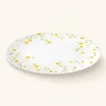Talerzyk deserowy porcelanowy 19 cm w kwiaty