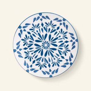 Talerzyk deserowy porcelanowy 20 cm Lazur