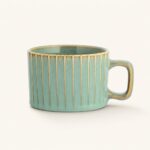 Filiżanka porcelanowa New Bone China 220 ml szałwiowa