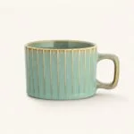 Filiżanka porcelanowa New Bone China 220 ml szałwiowa