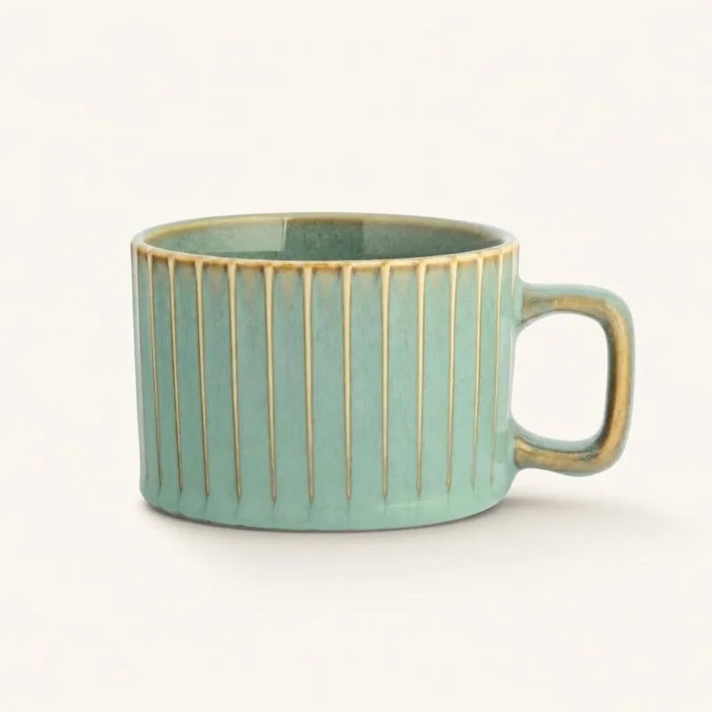 dz-graf-01010041302-cream Filiżanka porcelanowa New Bone China 220 ml szałwiowa