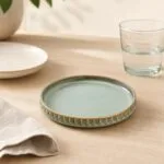 Spodek porcelanowy New Bone China 14 cm szałwiowy