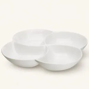 Półmisek porcelanowy 26,5 cm kremowy