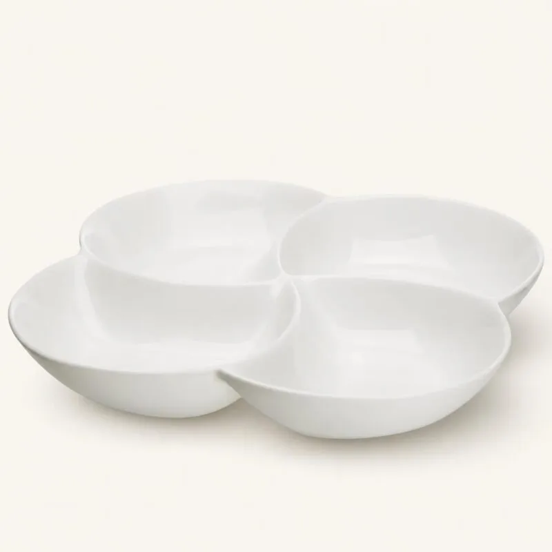 Półmisek porcelanowy 26,5 cm kremowy