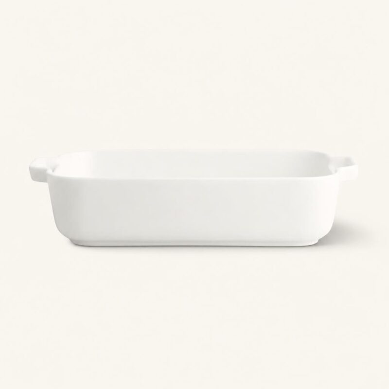 Naczynie porcelanowe do zapiekania 30,5 cm kremowe