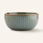 Miska porcelanowa New Bone China 15 cm 850 ml szałwiowa