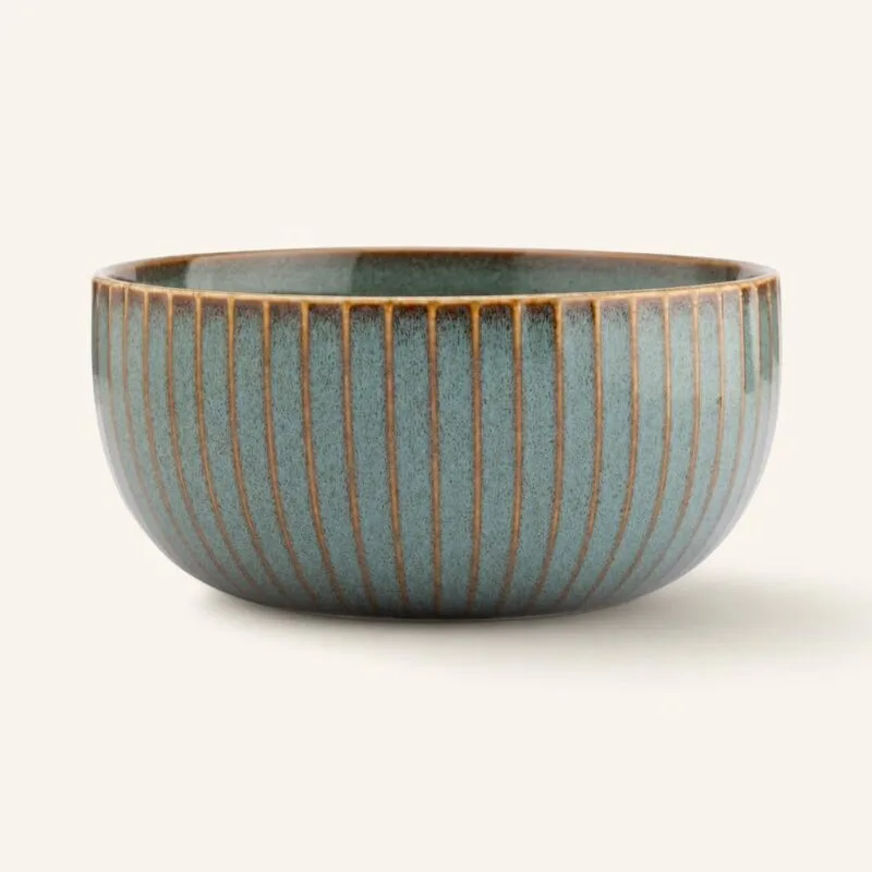 Miska porcelanowa New Bone China 15 cm 850 ml szałwiowa