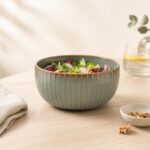Miska porcelanowa New Bone China 15 cm 850 ml szałwiowa