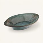 Półmisek ceramiczny 16,5x10 cm granatowy