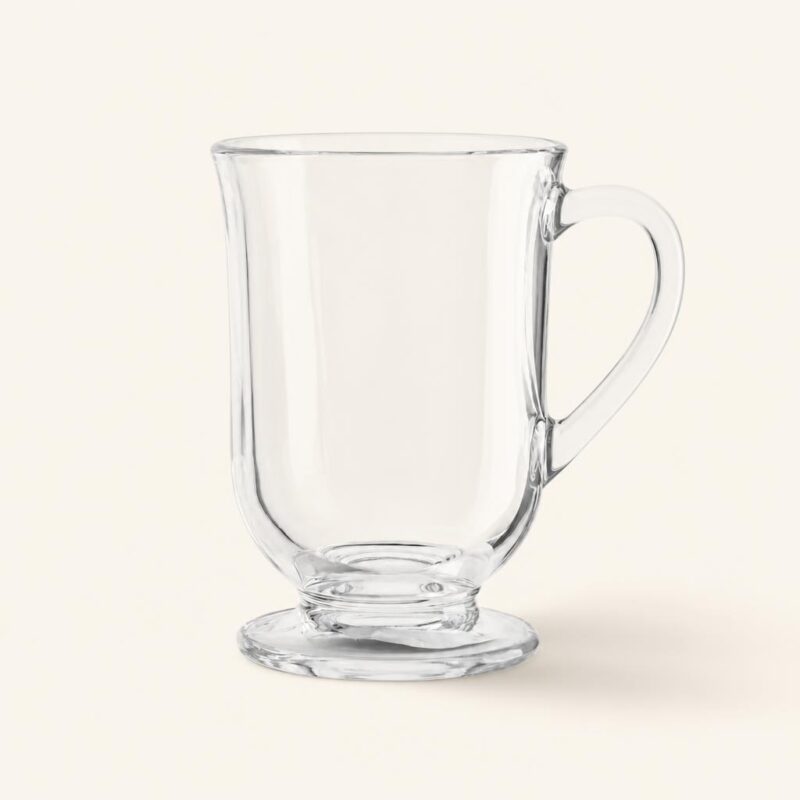 Kubek szklany na stopce 310 ml Werona