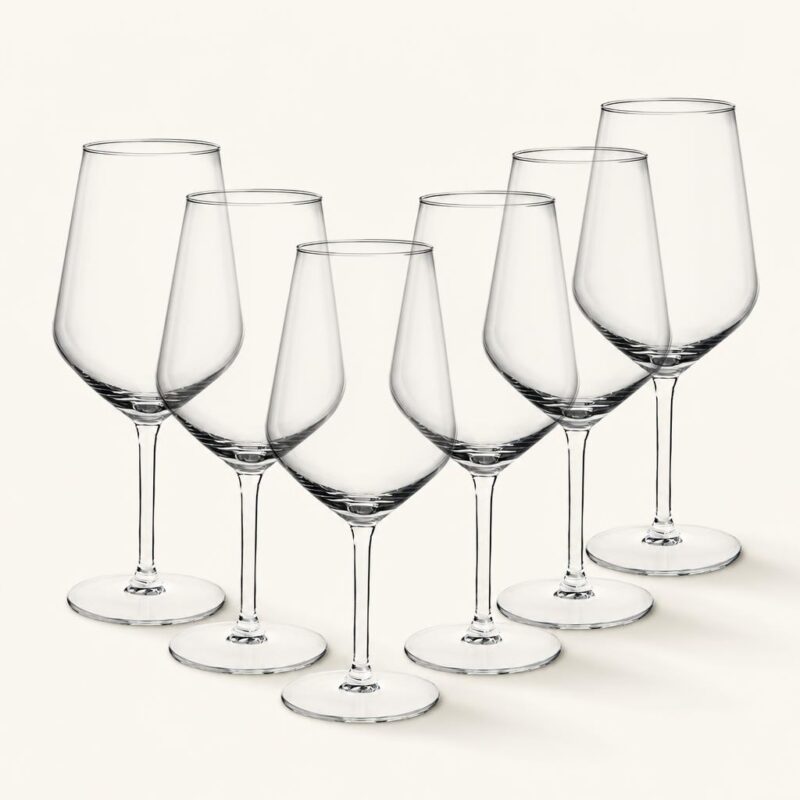 dz-graf-0103006512-cream Kieliszki do wina czerwonego 530 ml Rubin 6 szt.