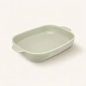 Naczynie ceramiczne do zapiekania 33,5 cm zielone