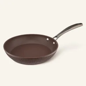 Patelnia aluminiowa 20 cm brązowa
