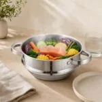 Wkład stalowy do gotowania na parze 16/18/20 cm