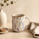 Kubek ceramiczny BELLE LINE 400 ml mix kwiatów