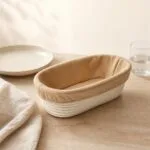 Ratanowy koszyk do garowania chleba 28 cm owal