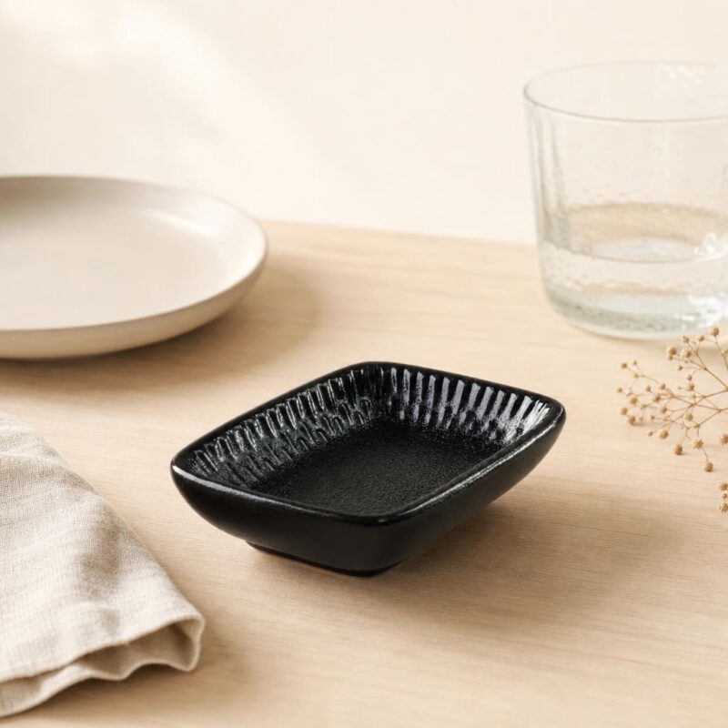 Miseczka ceramiczna 8 cm czarna