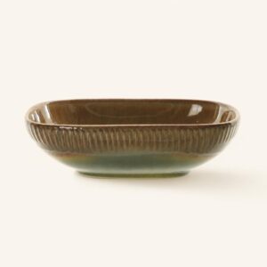 Miska ceramiczna prostokątna 19 cm Ombres Insta