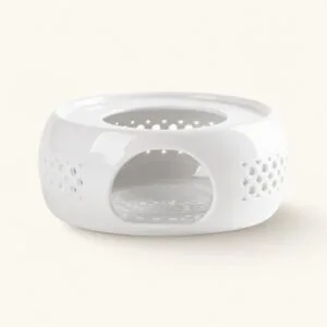 Podgrzewacz ceramiczny 14,5 cm biały