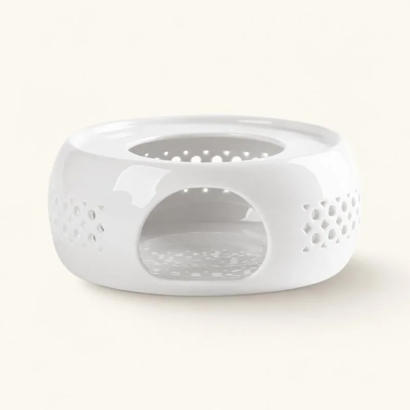 Podgrzewacz ceramiczny 14,5 cm biały