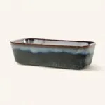 Forma do pieczenia chleba ceramiczna 26 cm zielona