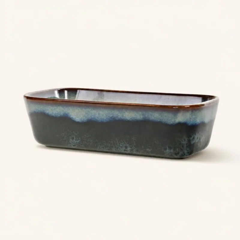 dz-graf-5907696078434-cream Forma do pieczenia chleba ceramiczna 26 cm zielona
