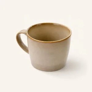 Kubek ceramiczny 1 L beżowy