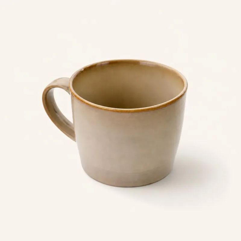 Kubek ceramiczny 1 L beżowy
