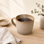 Kubek ceramiczny 1 L beżowy