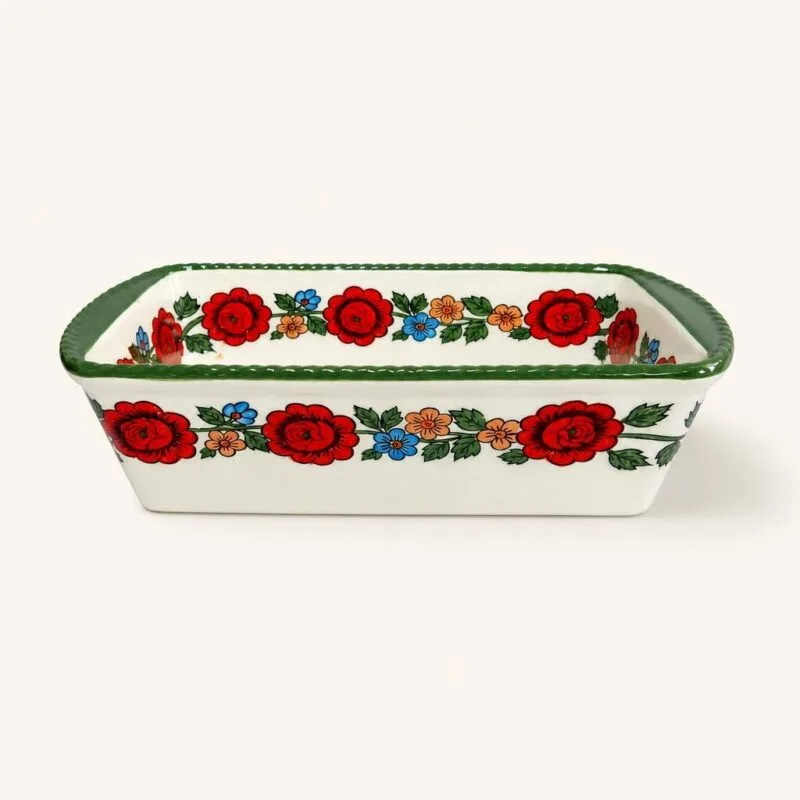 Forma do pieczenia chleba ceramiczna 1,5 l kremowa