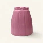 Wazon ceramiczny różowy spódnica 14,4 x 19,2 cm